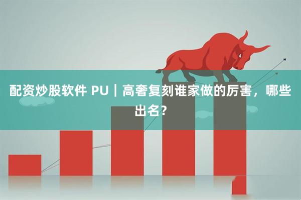 配资炒股软件 PU｜高奢复刻谁家做的厉害，哪些出名？